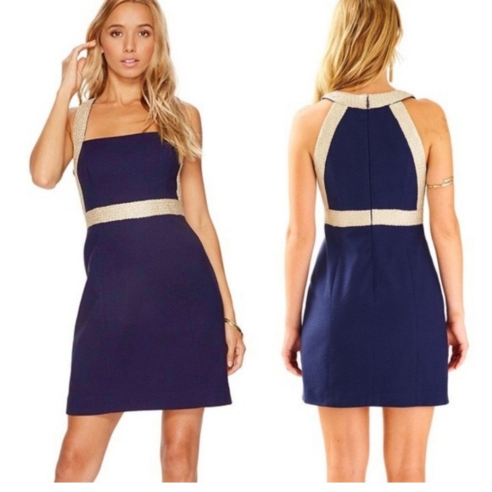 Lilly Pulitzer Eliana Shift True Navy